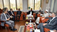 Pakistan Din İşleri Bakanı Serdar Muhammed Yusuf ile Görüşme
